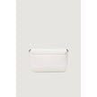 White Synthetic Leather Handbag