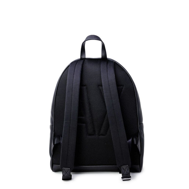 Black Polyester Backpack