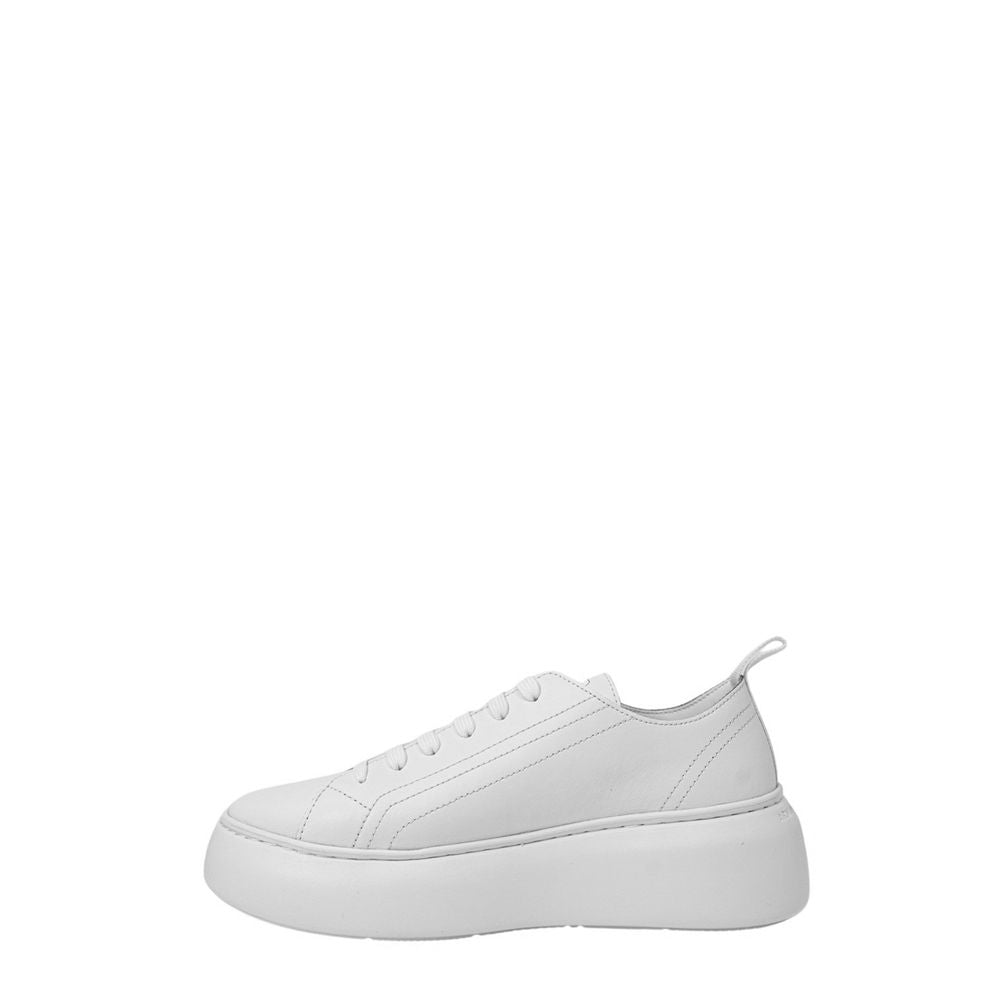 White Leather Sneaker