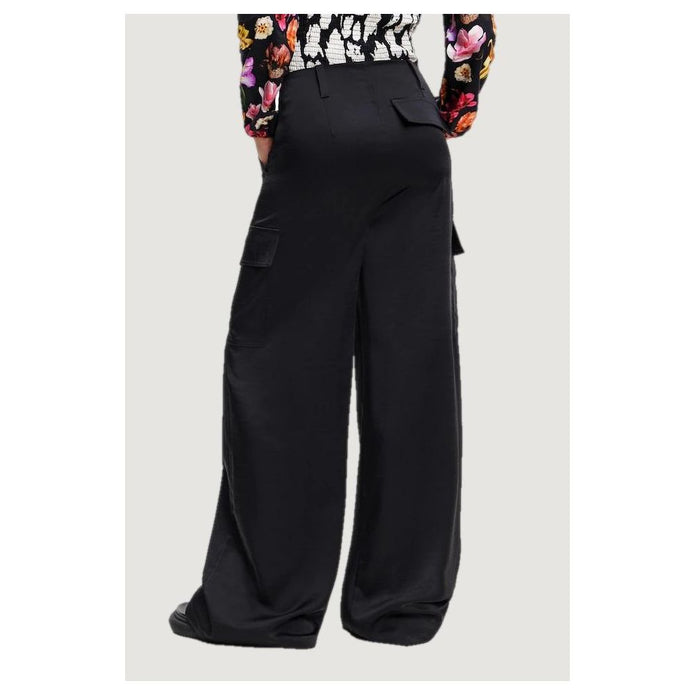 Black Viscose Jeans & Pant