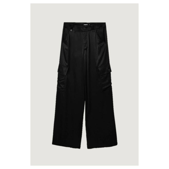 Black Viscose Jeans & Pant