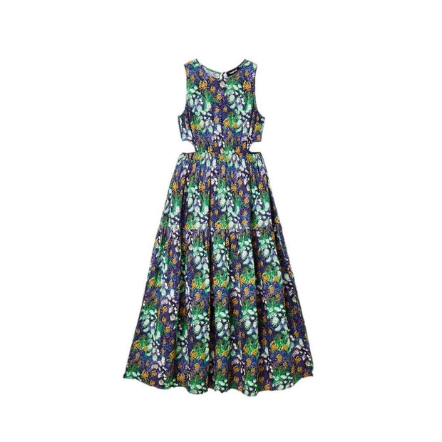 Blue Viscose Long