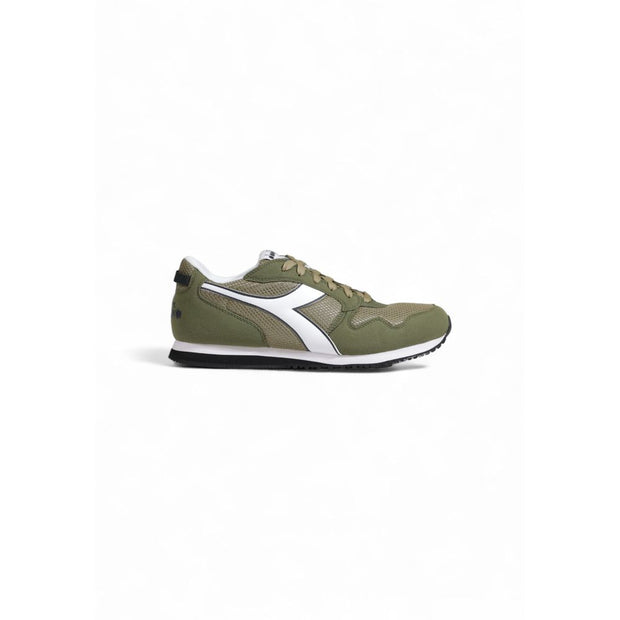 Green Textile Sneaker