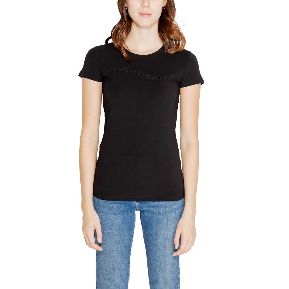 Black Cotton Tops & T-Shirt