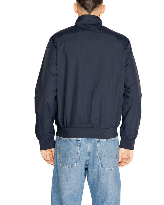Blue Polyamide Jackets & Coat