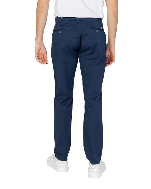 Blue Cotton Pant