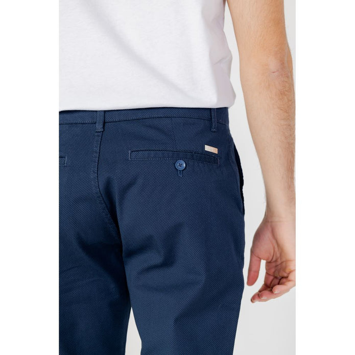 Blue Cotton Jeans & Pant