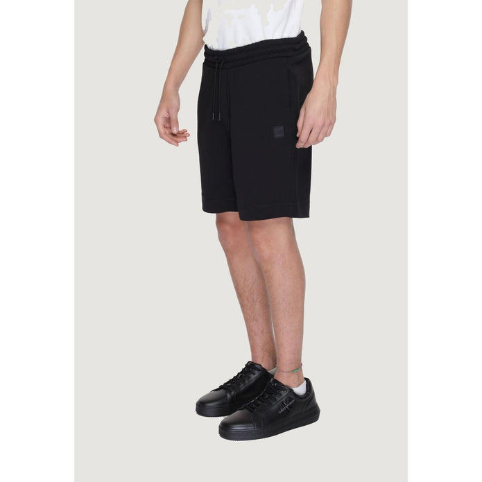 Black Cotton Short