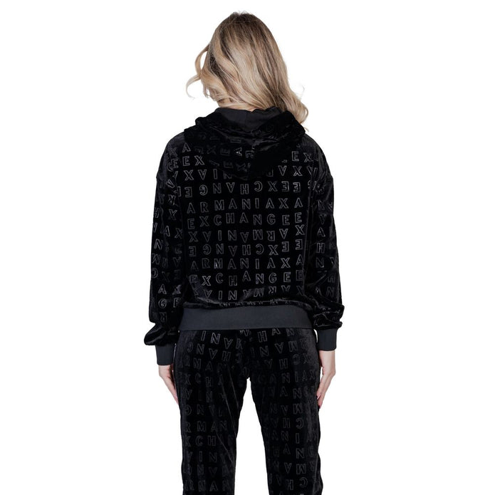 Black Polyester Sweater