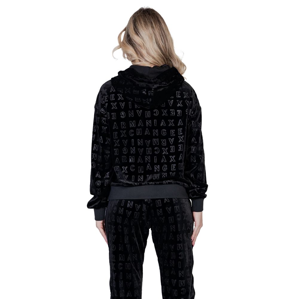 Black Polyester Sweater