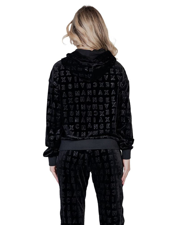 Black Polyester Hoody