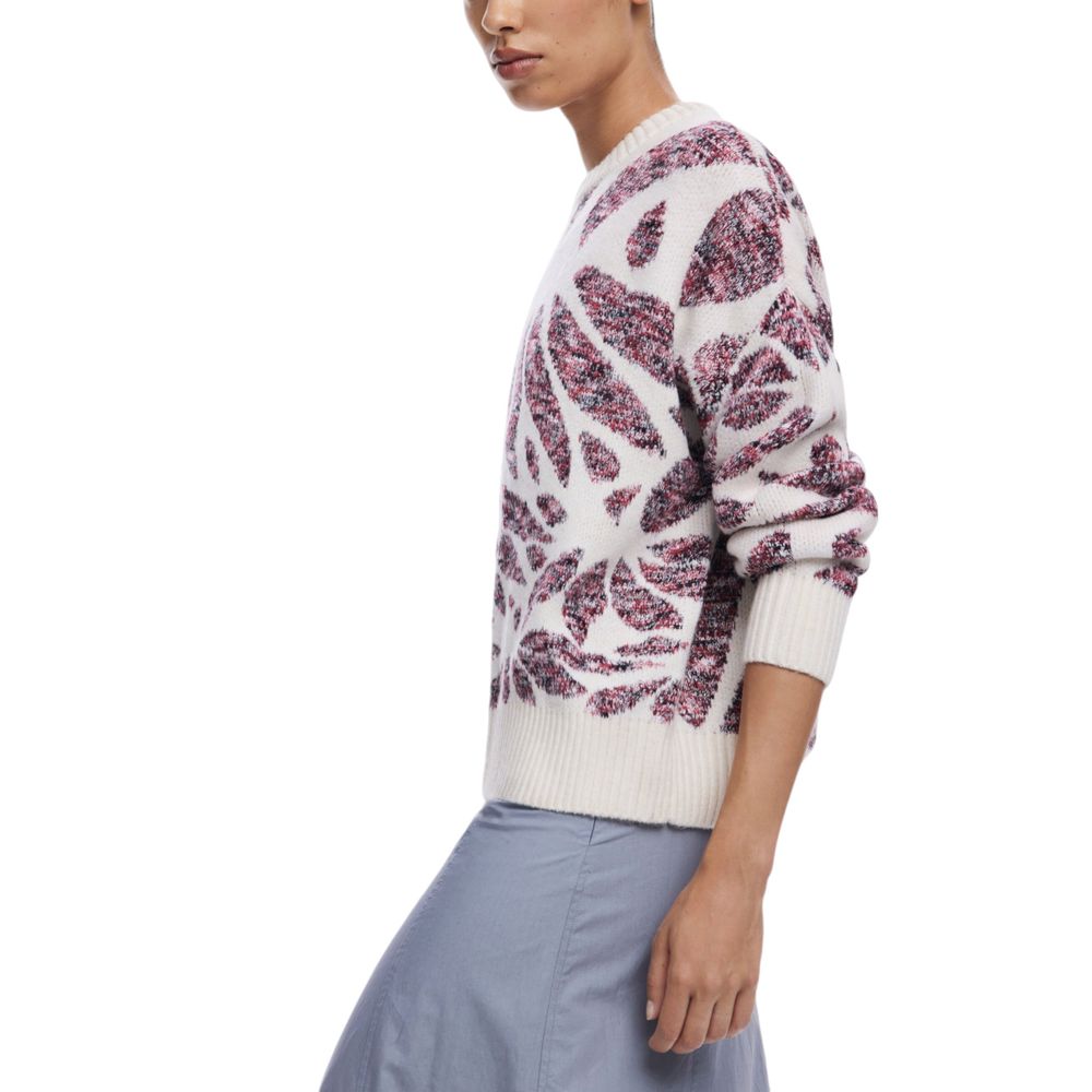 Bordeaux Polyester Sweater