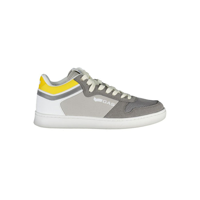 Gray Polyester Sneaker