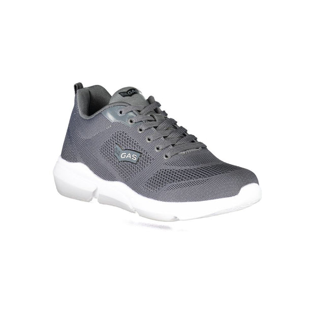 Gray Polyester Sneaker