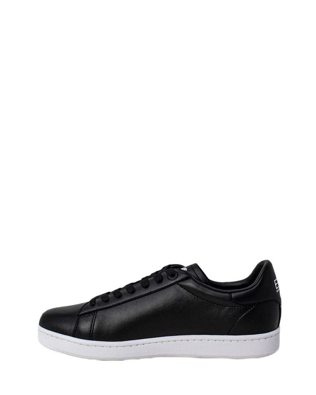 Black And White Polyethylene Sneaker
