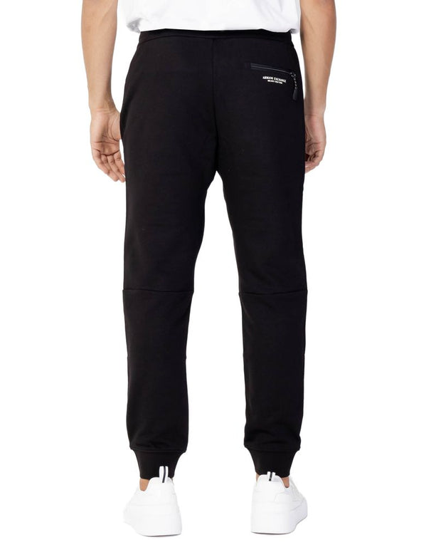 Black Cotton Joggers Workout Pant