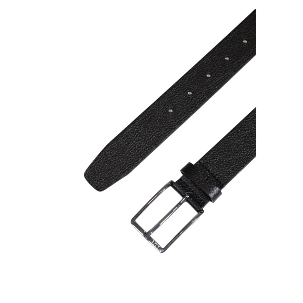 Black Leather Belt