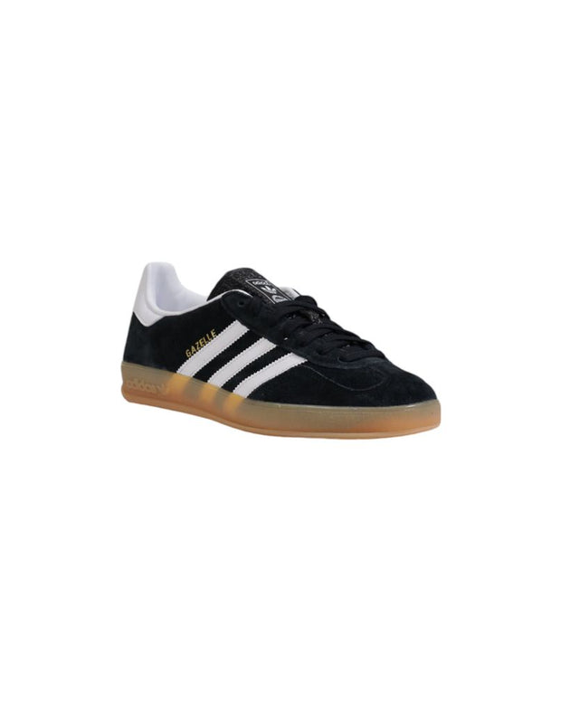 Black Suede Leather Sneaker