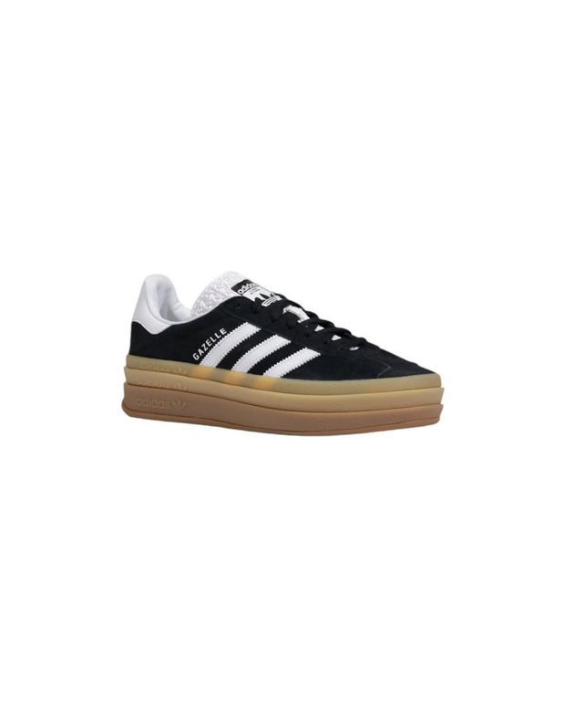 Black Suede Leather Sneaker