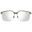 Gray Metal Sunglasses