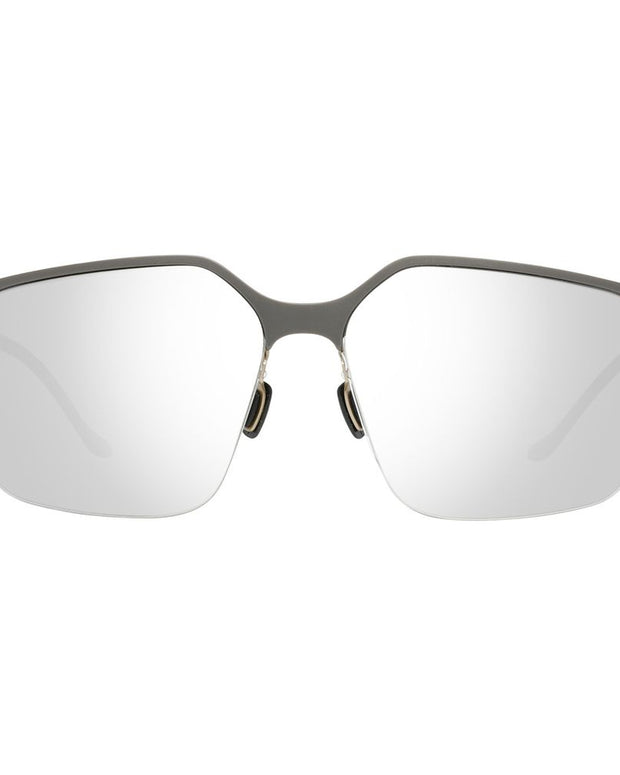 Gray Metal Sunglasses