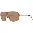 Brown Metal Sunglasses