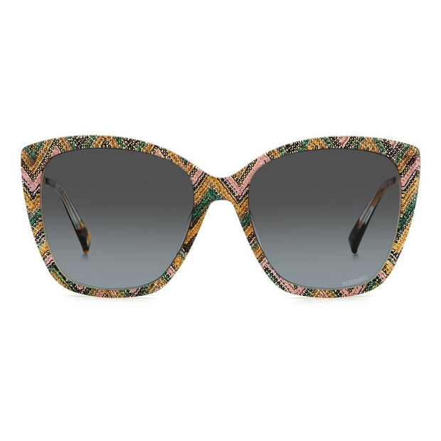 Multicolor Metal Sunglasses