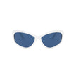 White Resin Sunglasses