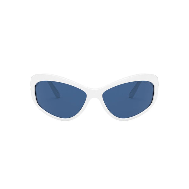 White Resin Sunglasses