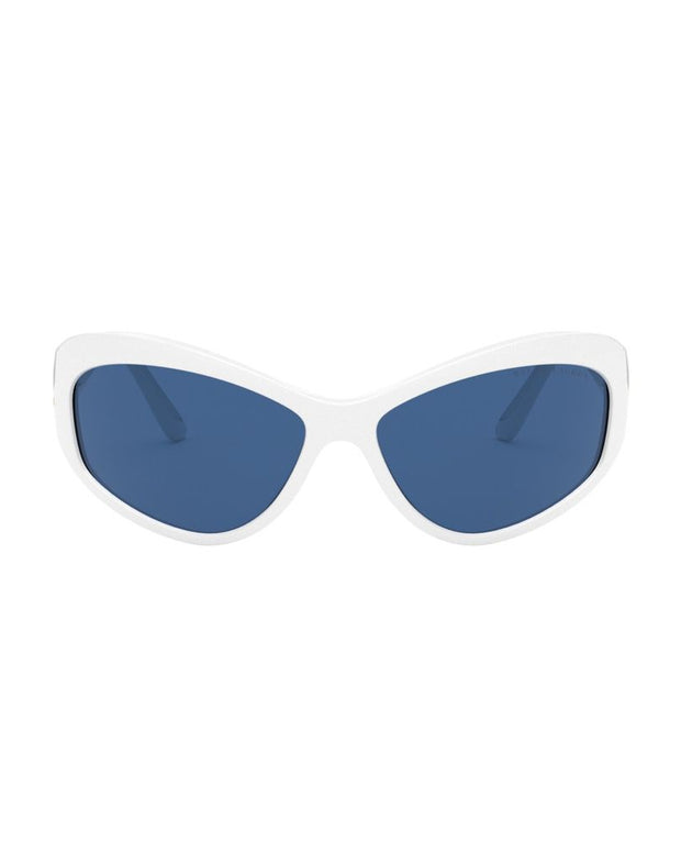White Resin Sunglasses