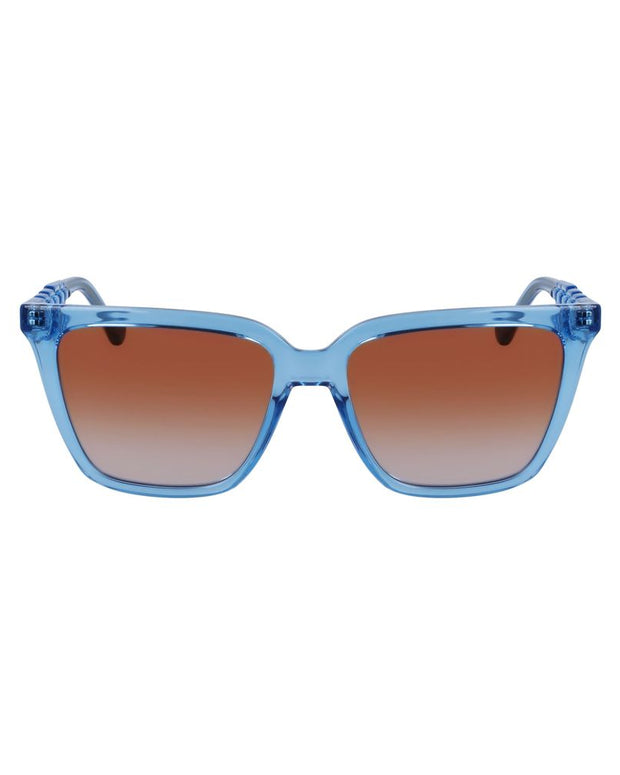 Blue Injected Sunglasses