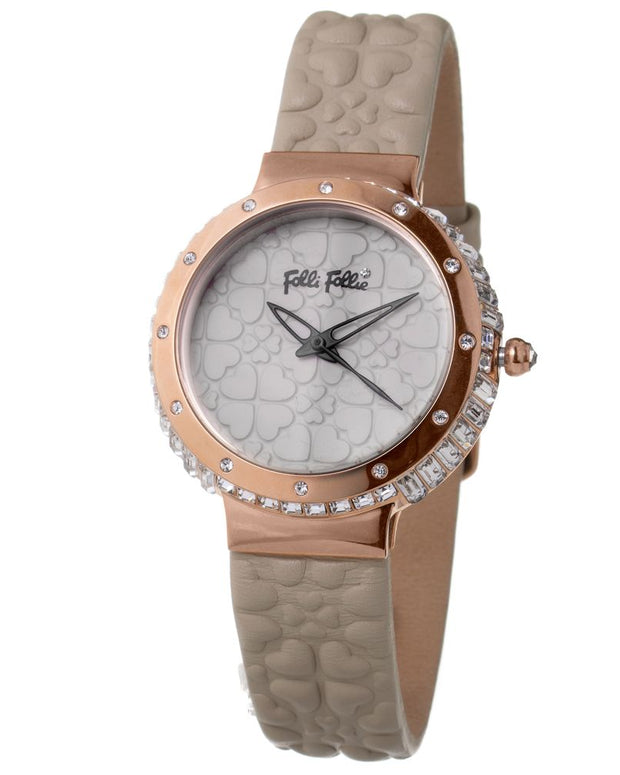 Gray Leather Watch