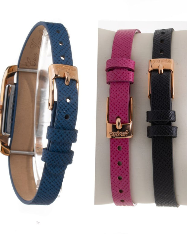 Multicolor Leather Watch
