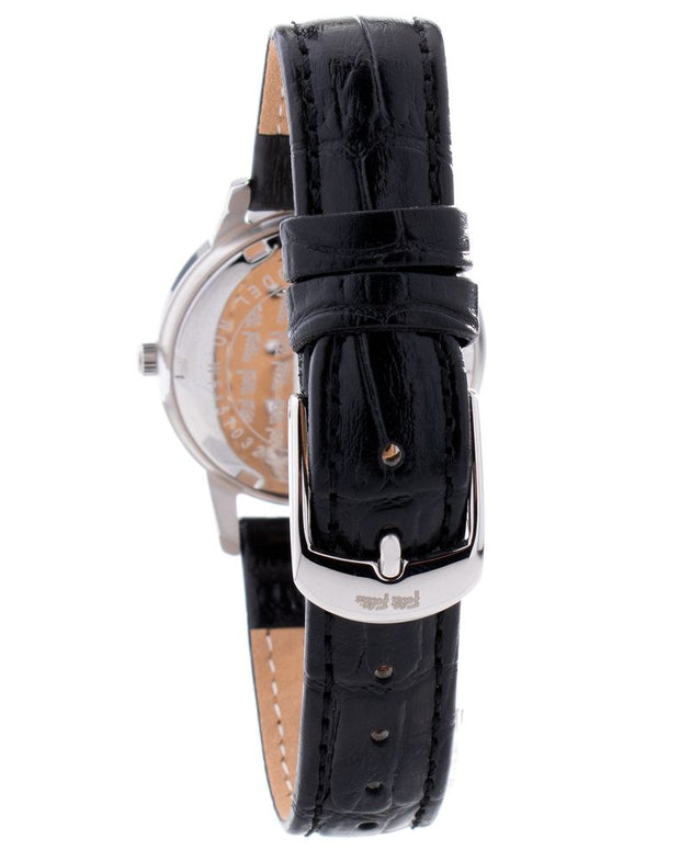 Black Leather Watch