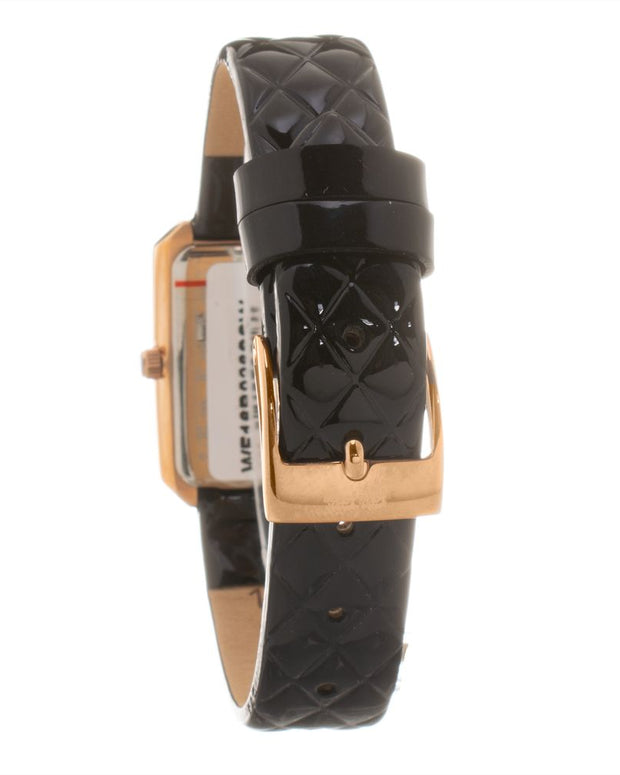 Black Leather Watch