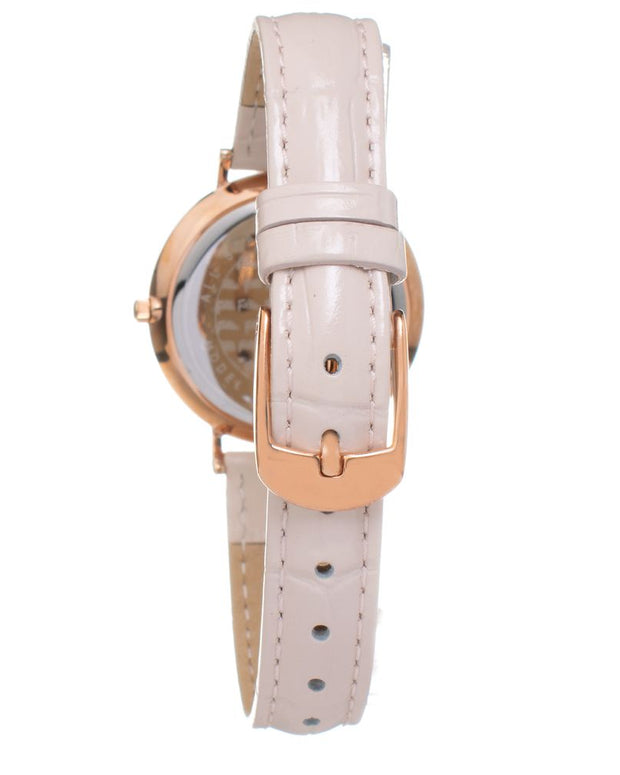 Beige Leather Watch
