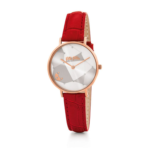 Red Leather Watch