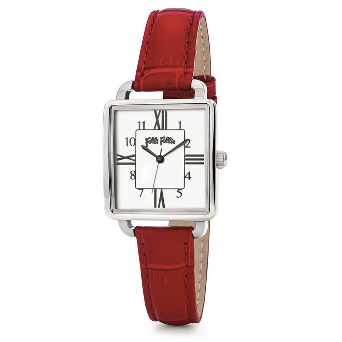 Red Leather Watch