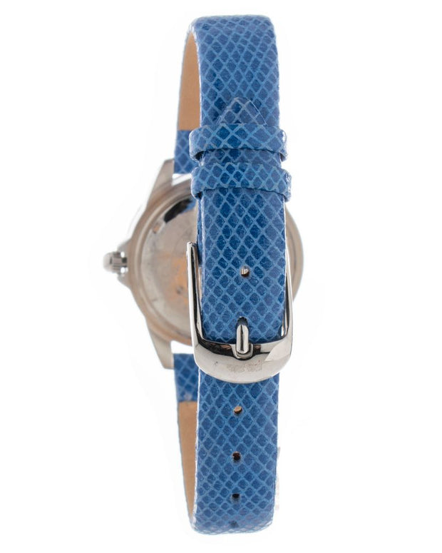 Blue Leather Watch