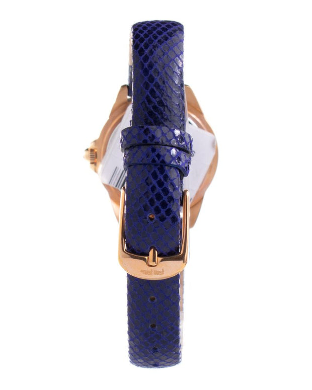 Blue Leather Watch