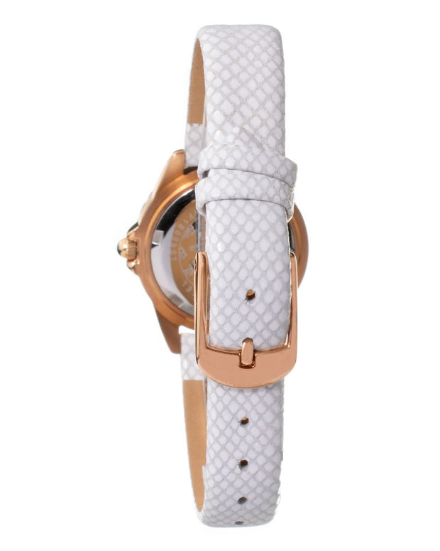 White Leather Watch