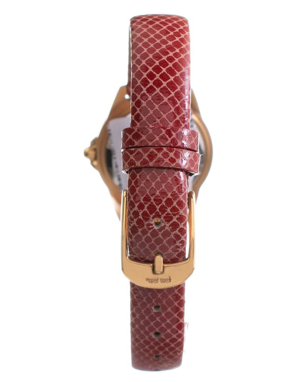 Red Leather Watch
