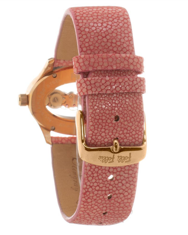 Multicolor Leather Watch