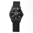 Black Silicone Watch