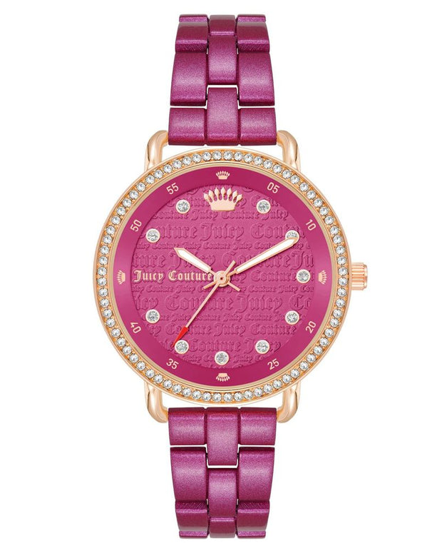 Multicolor Metal Dress Watch