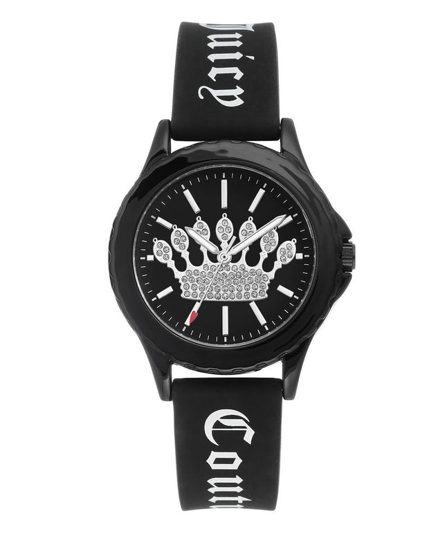Black Synthetic Bracelet Watch