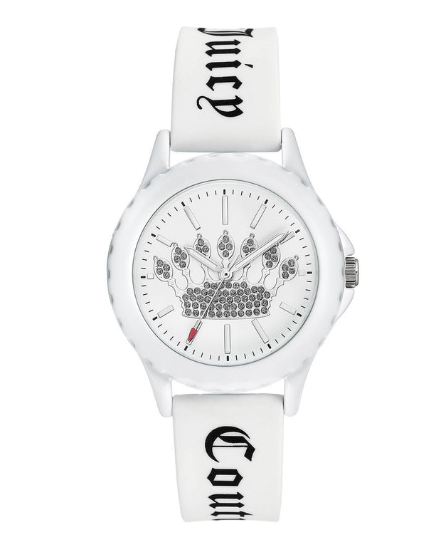 White Synthetic Bracelet Watch
