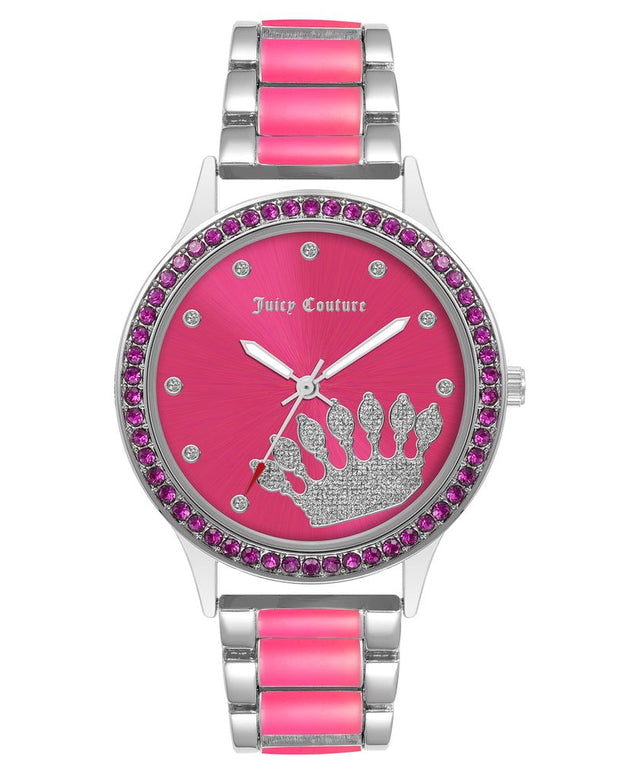 Multicolor Metal Dress Watch