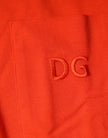 Orange Cotton Button Down Casual Polo Shirt