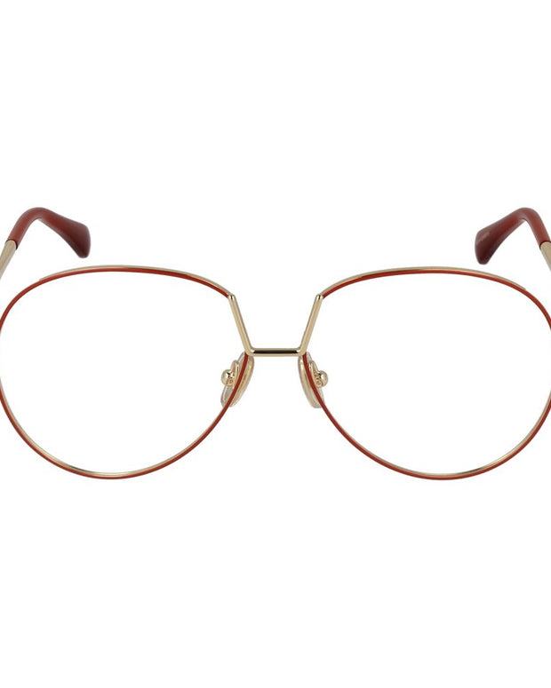 Orange Women Glasses Frame